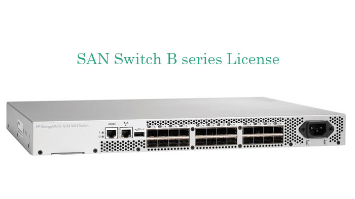 The HP B-series SAN switch License is a high-performance storage